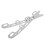 3Pairs Precision Sharpened Stainless Steel Ice Skating Silver 3
