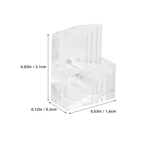 50Jgo Clips Plásticos Para Montaje De En Pared Y Muebles 1