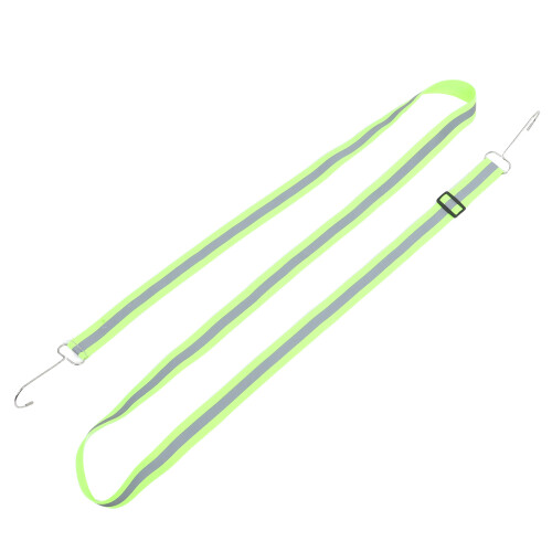 2Pièces Réfléchissante Elastique Verte Sécurise 1