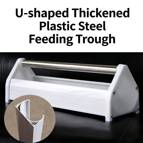 Pigeons Feeder Trough No Mess Pet Feeding Tray No Waste-40cm 1