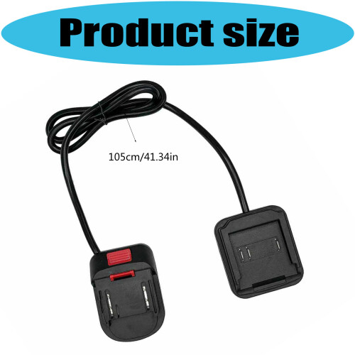 Power Tool Battery Detacher With Long Cable Waist Mount 2