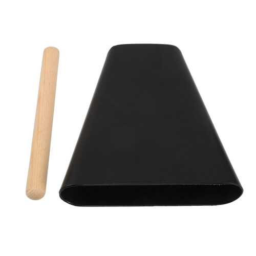 2Ensembles Instruments Cowbell Métal Noir Pour Batterie Et Spectacles 1