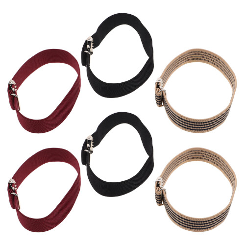 15Paires Garters Polyester Élastiques Antiglisse Colorés 1