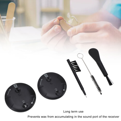 Disk Wax Guards - Herramienta de limpieza de plástico para ayudas 2