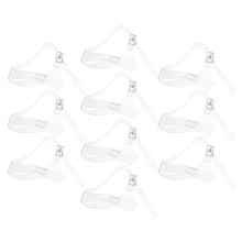 15Paren Tpu Elastische Riemen Dameshakken, Transparant En Stevig