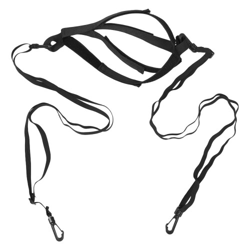 Accessoire Volley Noir Pour Entraînement Technique Force