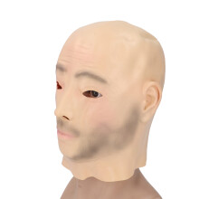 Latex Man Kopfverkleidung, lebensecht, waschbar, Requisite