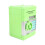 Grüne Spardose 3xAA 19,8  14,3  13,8 cm 5