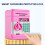 Hucha Mini ATM 19.8x14.3x13.8cm rosa 2