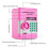 Hucha Mini ATM 19.8x14.3x13.8cm rosa 6
