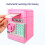 Hucha Mini ATM 19.8x14.3x13.8cm rosa 11