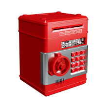 Hucha Mini ATM 19.8x14.3x13.8cm rosa
