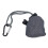 Large Reusable Gray Grocery Bag with Hook, Foldable & Washable 11