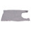 Large Reusable Gray Grocery Bag with Hook, Foldable & Washable 7