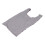 Large Reusable Gray Grocery Bag with Hook, Foldable & Washable 12