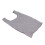 Large Reusable Gray Grocery Bag with Hook, Foldable & Washable 10