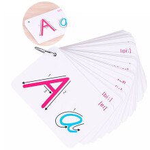 4Ensembles Cartes Éducatives Anglaises Multicolores