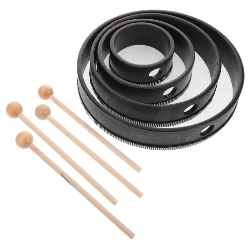 12Ensembles Tambours Percussion Bois Éducatif Orff Enfants 1