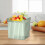 Fridge Organizer Stackable Clear Plastic Storage Bins Transparent Design Wall Mounted Floating Shelves Clear Plastic Dump Bin Pantry Snack Organizer 5