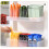 Fridge Organizer Stackable Clear Plastic Storage Bins Transparent Design Wall Mounted Floating Shelves Clear Plastic Dump Bin Pantry Snack Organizer 6