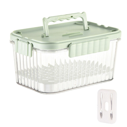 Contenitore trasparente da 1500 ml, a prova di perdite, professionale 2