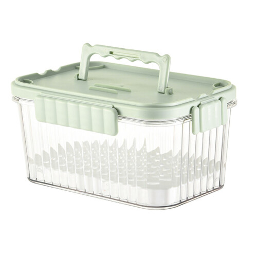 Contenitore trasparente da 1500 ml, a prova di perdite, professionale
