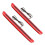 2pcs Universal Car Motorcycle Red 12V 20 LED 3RD High Mount Brake Tail Stop Light 1