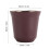 Double Wall Stainless Steel Demitasse Cup 80ml Reusable Purple Stackable 2