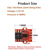10X Modulo Sensore Pressione Aria 0-40Kpa Scheda Controller Sensore Livello Acqua e Sensore Livello Liquido