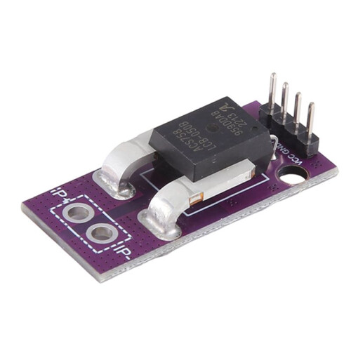 2X ACS758 ACS758LCB-050B Current Module Linear Hall Current Sensor PFF-T Current Detection 3-5V 50A 2