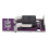 2X ACS758 ACS758LCB-050B Current Module Linear Hall Current Sensor PFF-T Current Detection 3-5V 50A 7