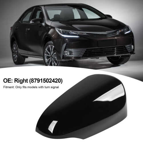 Right Wing Mirror Cap Cover Scratch Proof Durable Weatherproof Easy Install 2