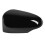 Black ABS Left Rearview Mirror Cover Cap for Turn Signal Models, Durable 1