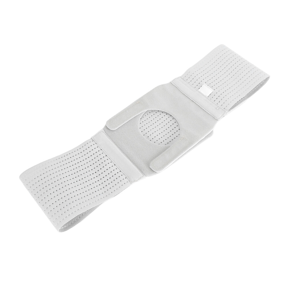 Elastic Breathable Abdominal Ostomy Belt - 10cm S Size, Supports Hernia Prevention