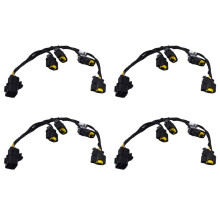 4X Ignition Coil Extension Wire Harness 27350-2B000 for Accent Rio Soul Ceed Cerato Spectra