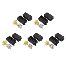 5X 12 Way Blade Fuse Holder Box with Spade Terminals for Car Truck Trailer and Boat