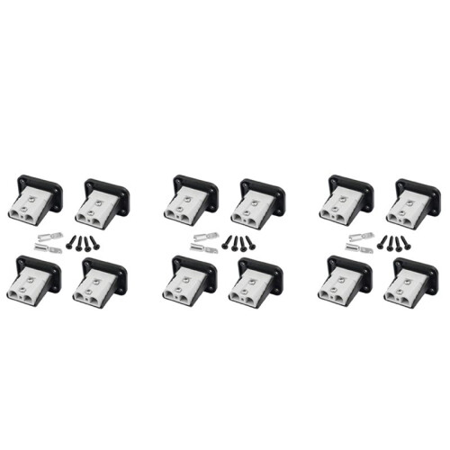 12X Suitable for Anderson Plug Connector Terminal 50A Cable Car Waterproof Connector