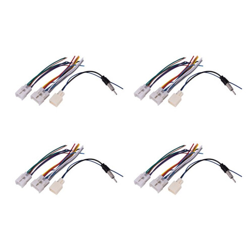 8X Auto Stereo CD DVD Kabelbaum Für  mit Antennenadapterkabel
