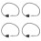 4X Nox Nitrogen Oxide Sensor Nox Sensor Repair NS11A for  11787587129 11787587130 2