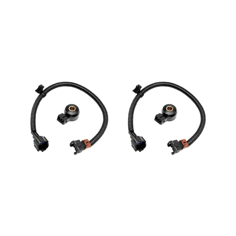 2X Knock Sensor & Wiring Harness For 1995-2004 Pickup Altima Maxima G20 J30 22060-30P00 4711172665572