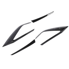 4 pezzi XP210 sopracciglio del fanale posteriore sinistro in fibra di carbonio
