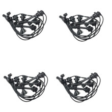 4 Conjunto de Cabo de Vela de IgniçãO para Pajero Montero Sport Challenger Nativa Triton L200 6G72 6G74 MD371794 MD338249