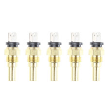 5X Sensor de Temperatura del Agua del Motor MD005051, Transmisor de Temperatura del Refrigerante del Radiador para  COLT RODEO PAJERO