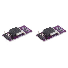 2X ACS758 ACS758LCB-050B Current Module Linear Hall Current Sensor PFF-T Current Detection 3-5V 50A