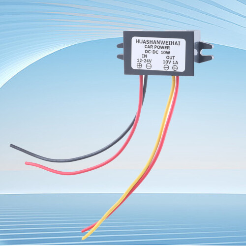 Μετατροπείς μοντέλων Buckk 12V24V έως 10V1A Αδιάβροχοι μετατροπείς βηματισμού Ρυθμιστής 2