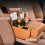 Auto-armsteun organizer mat van PU-leer met 5-in-1 functionaliteit 2
