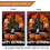Bandeira de jardim "Feliz Halloween" 28x40 polegadas (71x102 cm) - Dupla Face 5