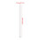 Poaug cakevorm, wit, hol plastic, 1 stuk 3