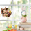 Paashaas sticker met 3D-effect, waterdicht, 1 vel 3