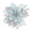 10 künstliche Weihnachtssternblumen mit Glitzer, 14,5 cm 2